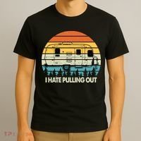 Vintage I Hate Pulling Out Camping T-Shirt thumb 3