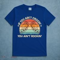 Vintage If You Ain't Crocin' You Ain't Rockin' T-Shirt thumb 5