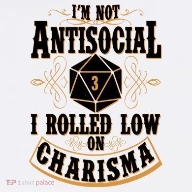 Vintage I'm Not Antisocial I Rolled Low On Charisma Comfort Colors Garment-Dyed Hooded Sweatshirt