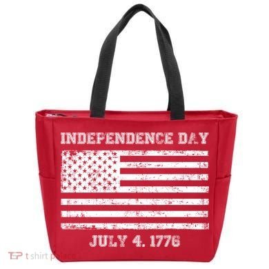 Vintage Independence Day 1776 Tote Bag