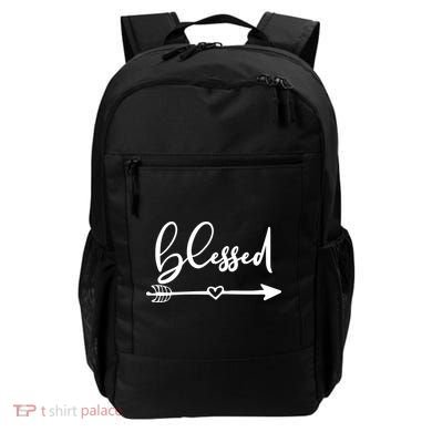 Vintage Inspirational Blessed  Backpack