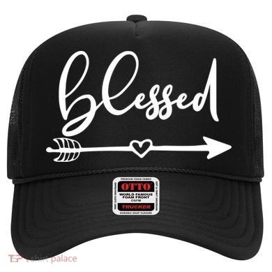 Vintage Inspirational Blessed  Hat