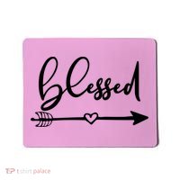 Vintage Inspirational Blessed  Mousepad thumb 0