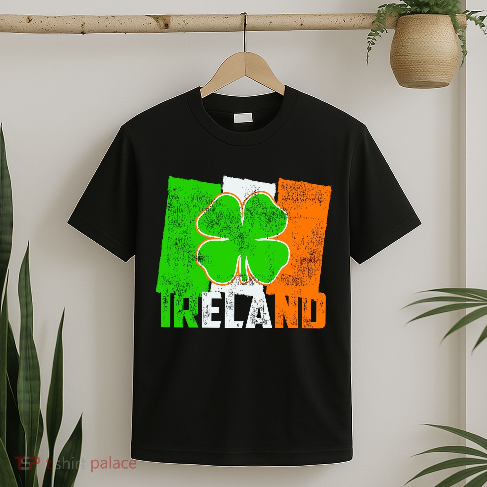 Vintage Ireland Irish Flag St. Patrick's Day T-Shirt