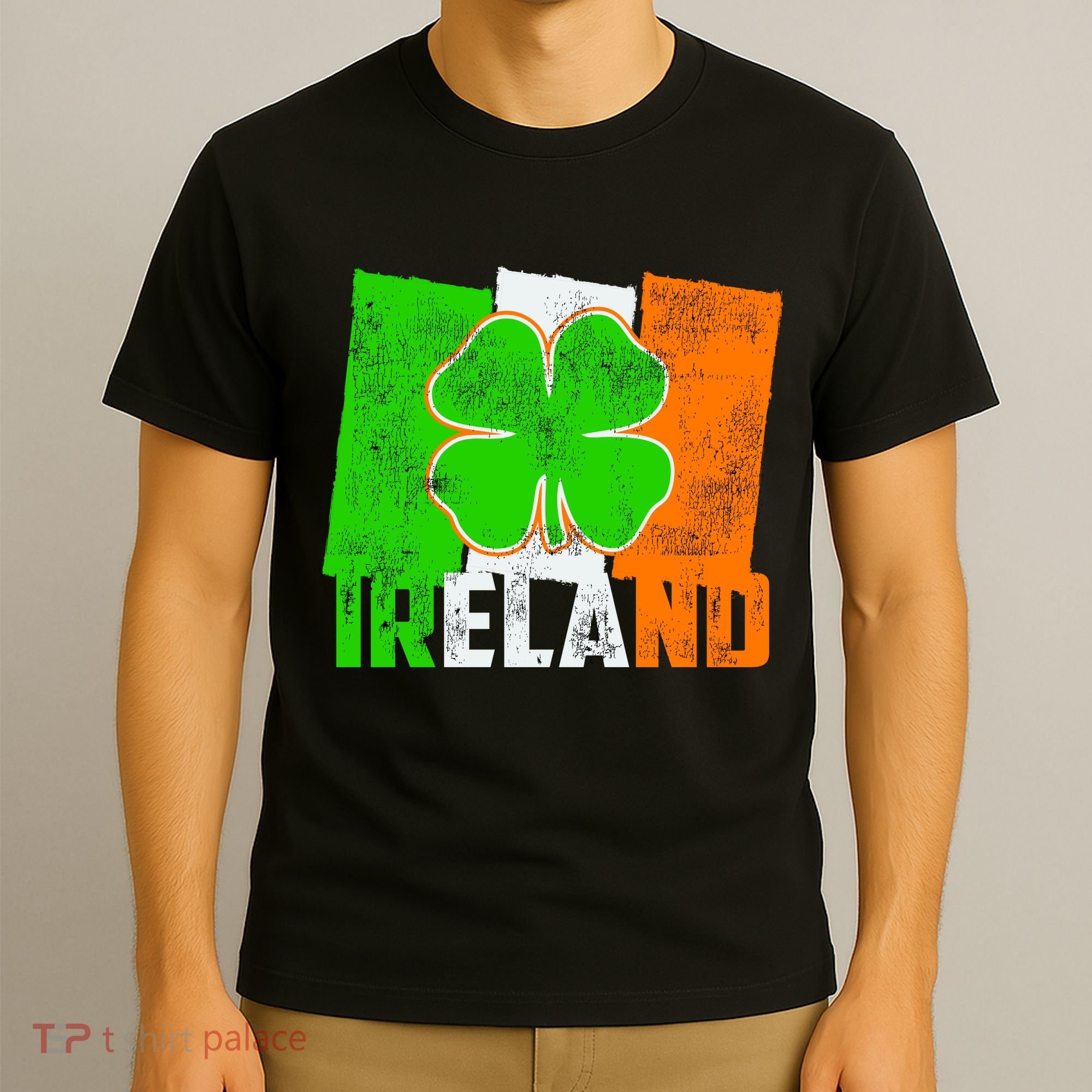 Vintage Ireland Irish Flag St. Patrick's Day T-Shirt
