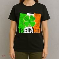 Vintage Ireland Irish Flag St. Patrick's Day T-Shirt thumb 4