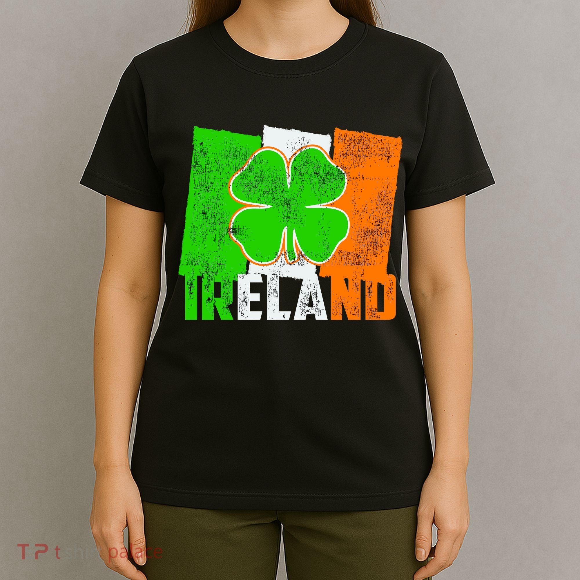 Vintage Ireland Irish Flag St. Patrick's Day T-Shirt