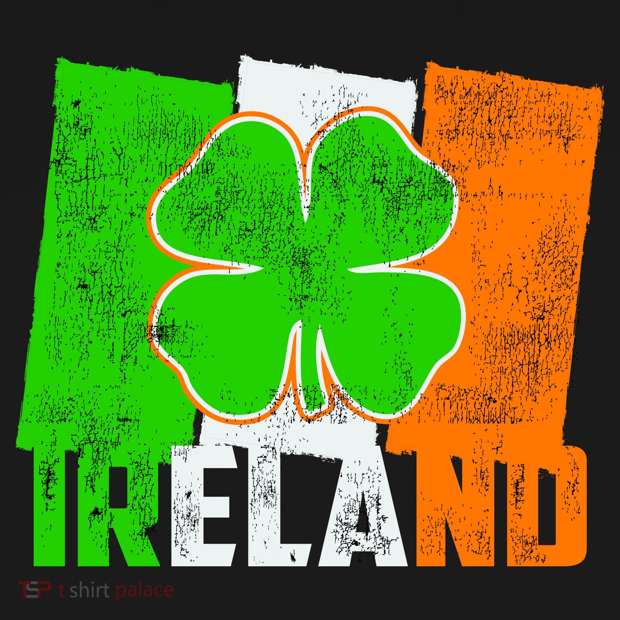 Vintage Ireland Irish Flag St. Patrick's Day T-Shirt