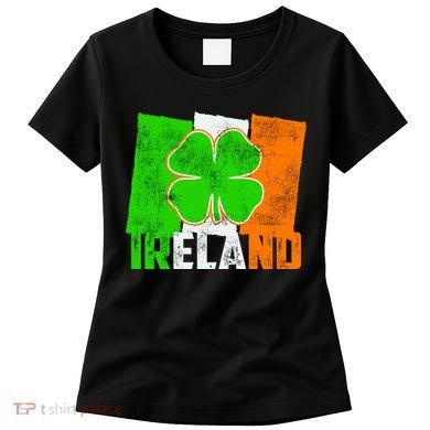 Vintage Ireland Irish Flag St. Patrick's Day Women's T-Shirt