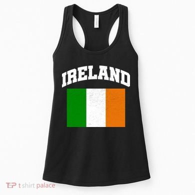 Vintage Ireland Team Flag Women's Tank Top