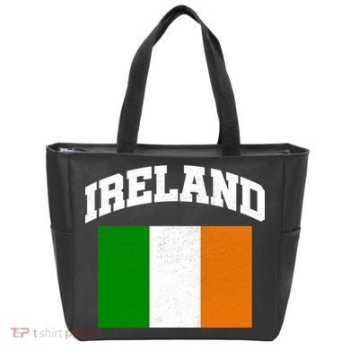 Vintage Ireland Team Flag Tote Bag