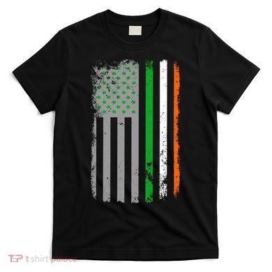 Vintage Irish American Flag T-Shirt