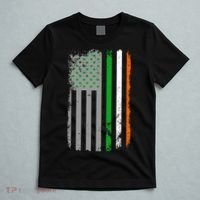 Vintage Irish American Flag T-Shirt thumb 5