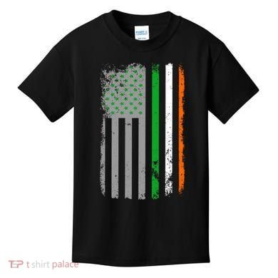 Vintage Irish American Flag Kids T-Shirt