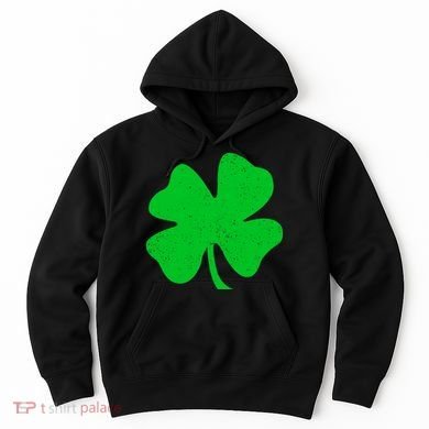 Vintage Irish Clover Hoodie