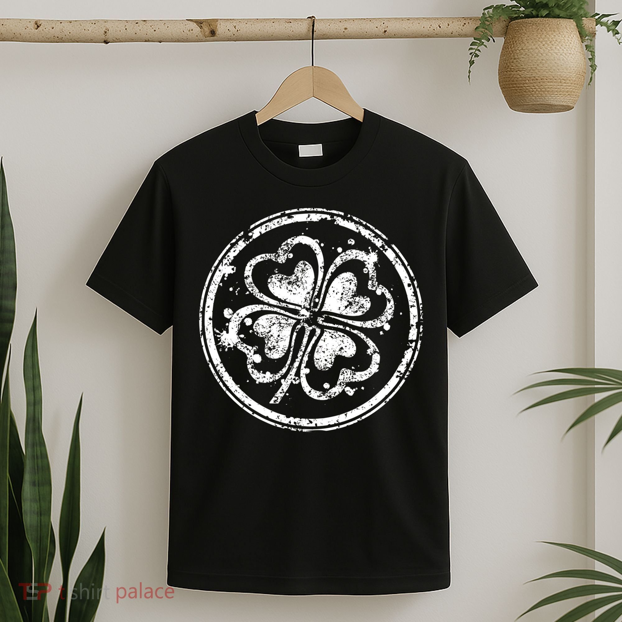 Vintage Irish Clover Cloverleaf T-Shirt