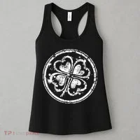 Vintage Irish Clover Cloverleaf Women's Tank Top thumb 3