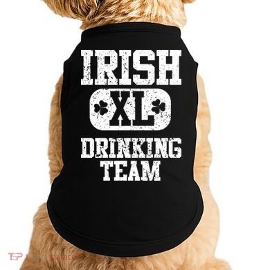 Vintage Irish Drinking Team  Doggie Tank