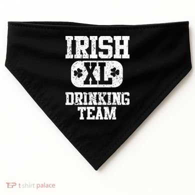 Vintage Irish Drinking Team  USA-Made Doggie Bandana