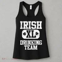 Vintage Irish Drinking Team  Women's Tank Top thumb 3