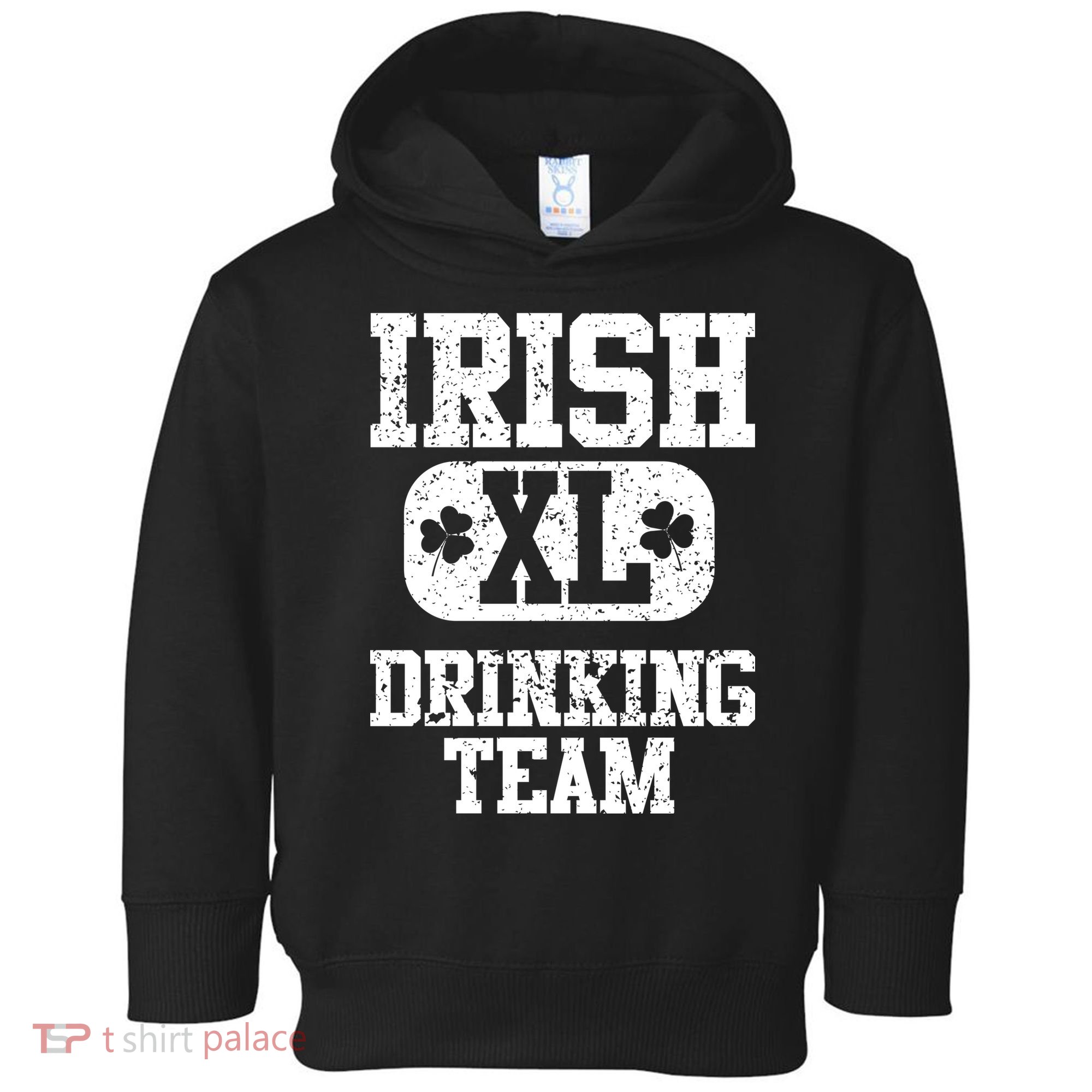 Vintage Irish Drinking Team  Toddler Hoodie