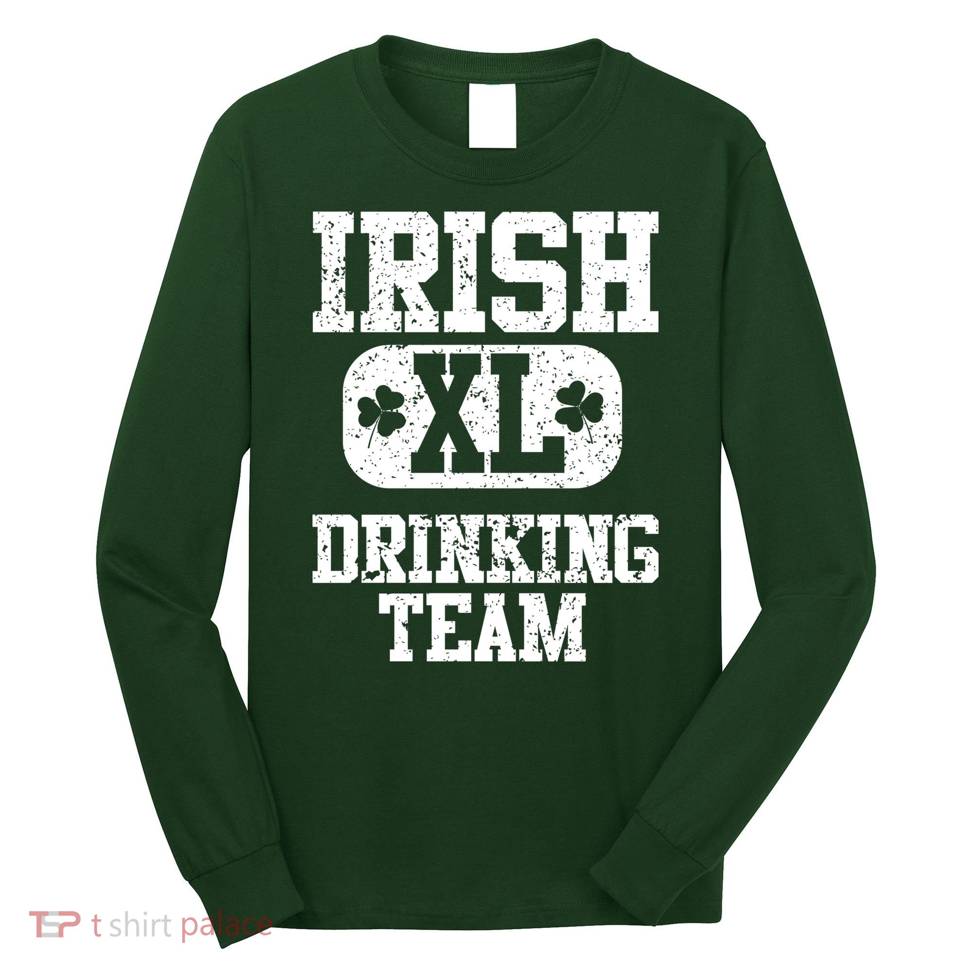 Vintage Irish Drinking Team  Long Sleeve Shirt