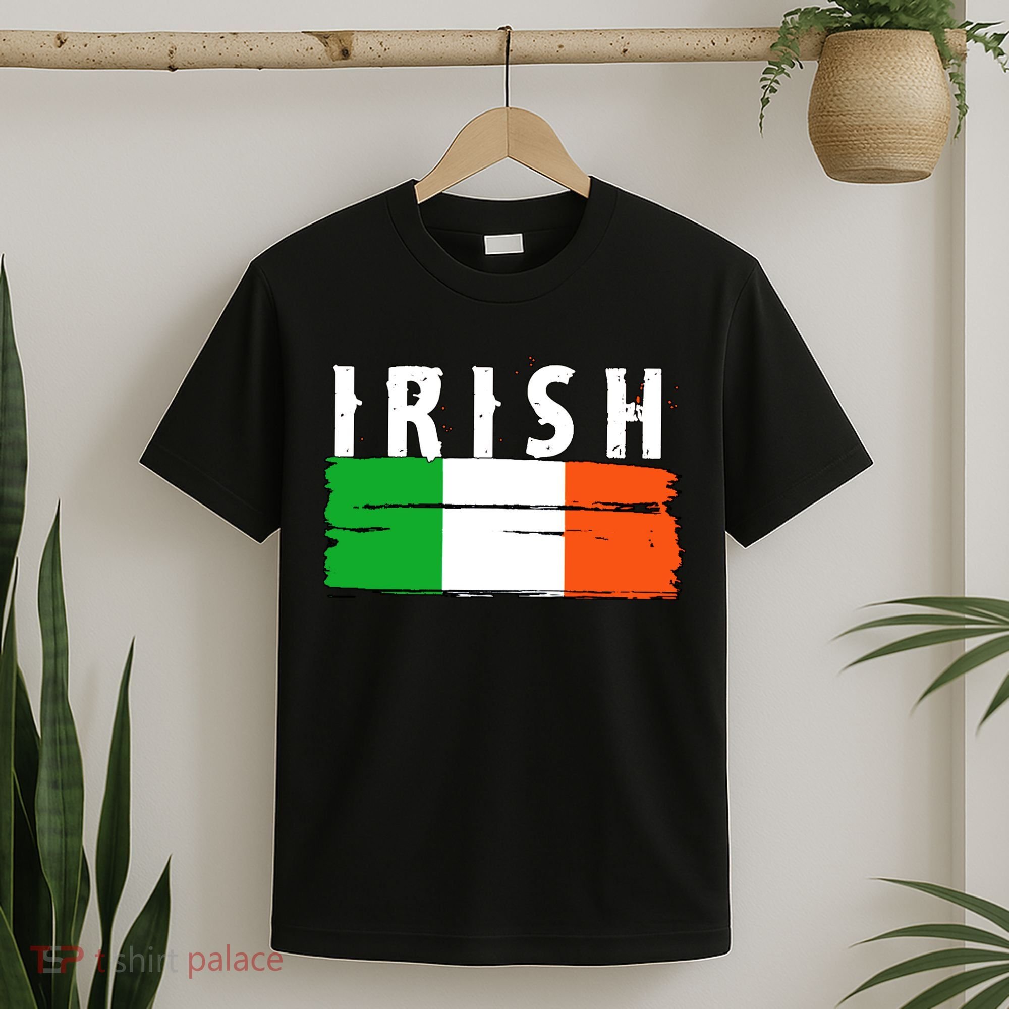 Vintage Irish Ireland Flag T-Shirt