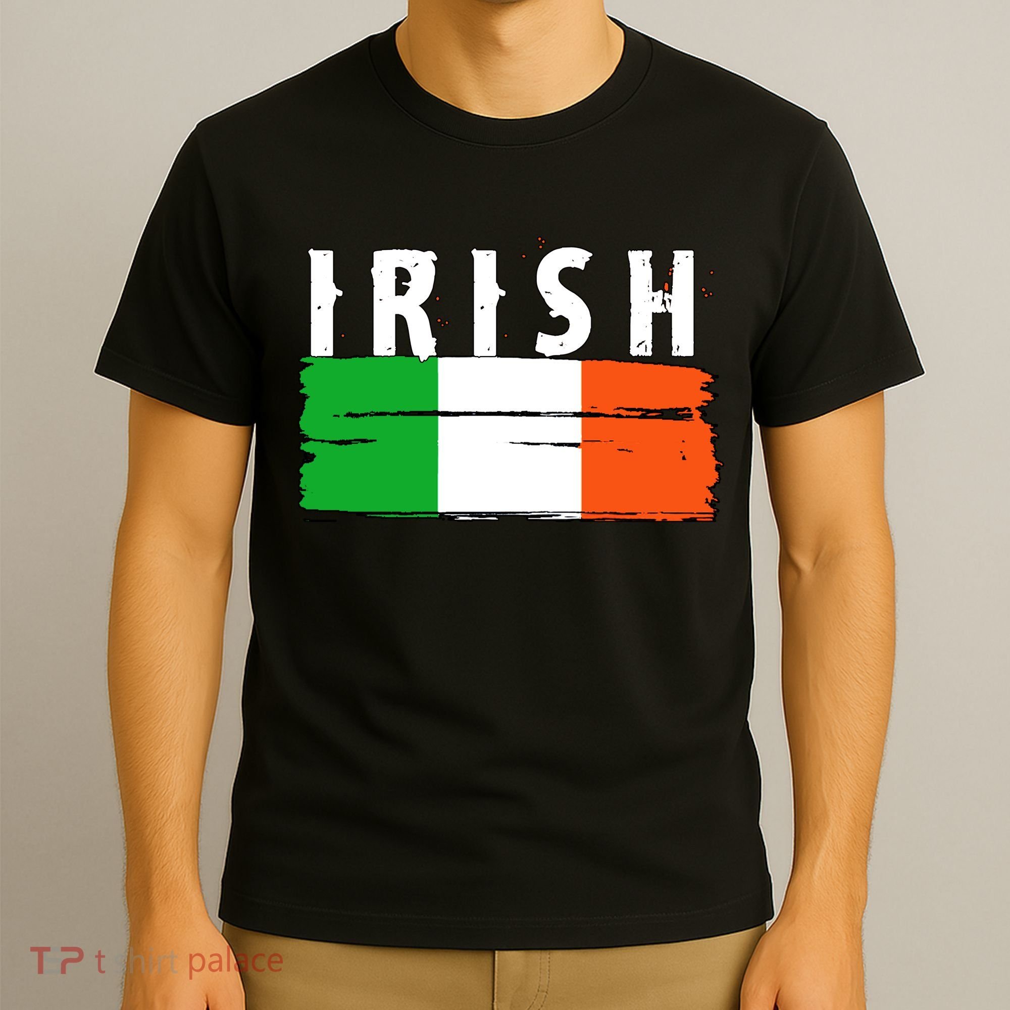 Vintage Irish Ireland Flag T-Shirt
