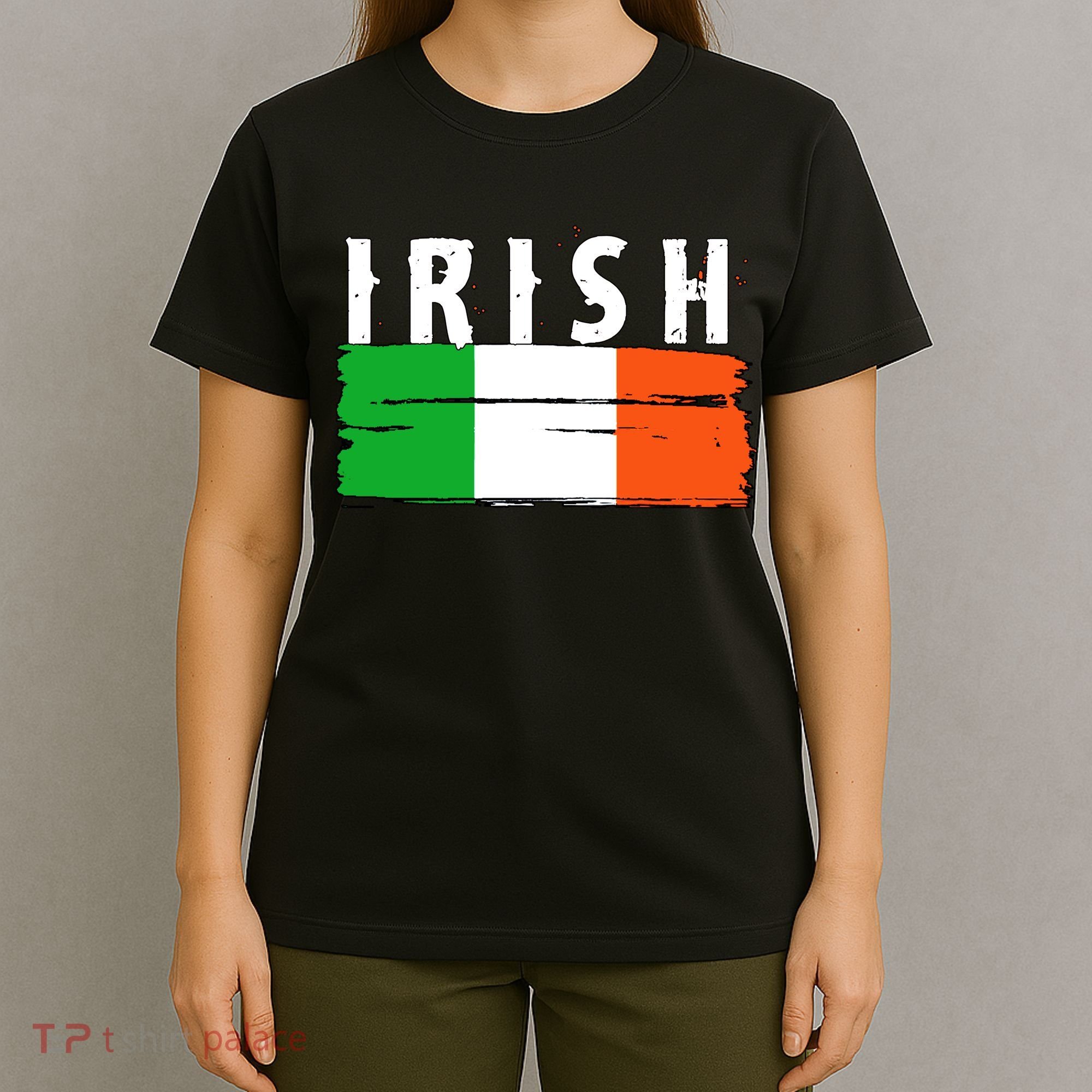 Vintage Irish Ireland Flag T-Shirt