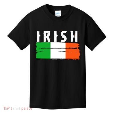 Vintage Irish Ireland Flag Kids T-Shirt