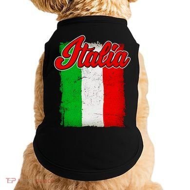 Vintage Italia Flag Doggie Tank