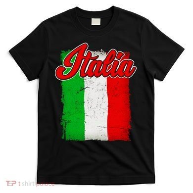 Vintage Italia Flag T-Shirt