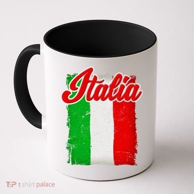 Vintage Italia Flag Coffee Mug