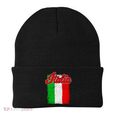 Vintage Italia Flag Beanie