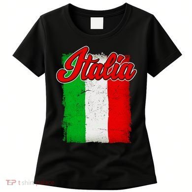 Vintage Italia Flag Women's T-Shirt