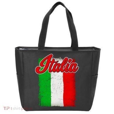 Vintage Italia Flag Tote Bag