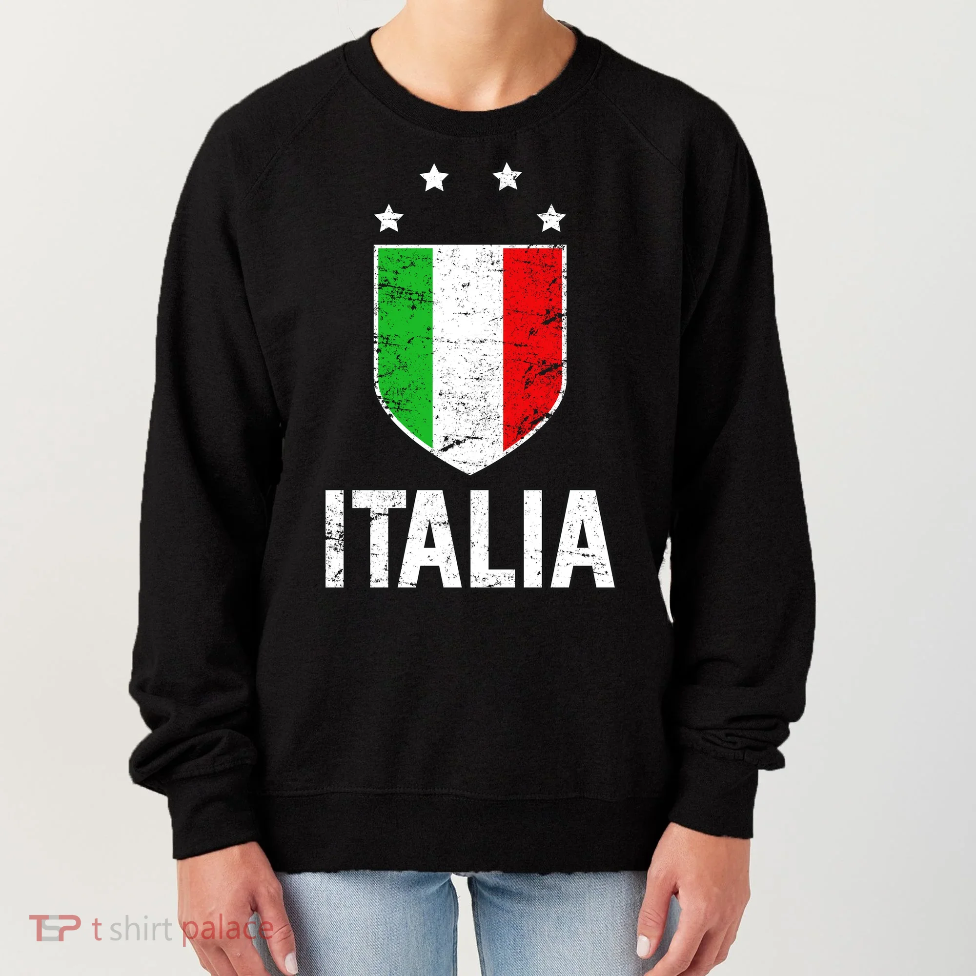 Vintage Italia Shield Crest Women's Sweatshirt