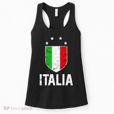 Vintage Italia Shield Crest Women's Tank Top