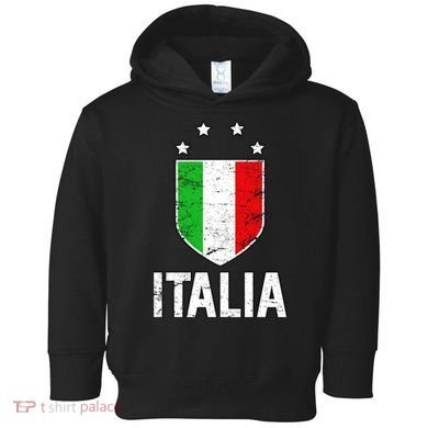 Vintage Italia Shield Crest Toddler Hoodie