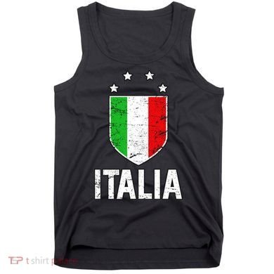 Vintage Italia Shield Crest Tank Top