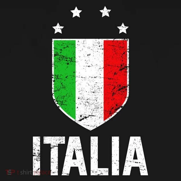 Vintage Italia Shield Crest Kids Sweatshirt
