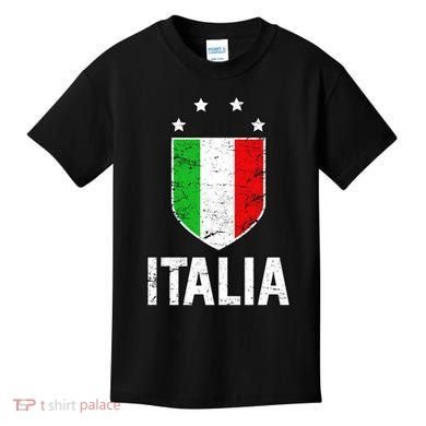Vintage Italia Shield Crest Kids T-Shirt