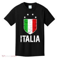 Vintage Italia Shield Crest Kids T-Shirt thumb 0