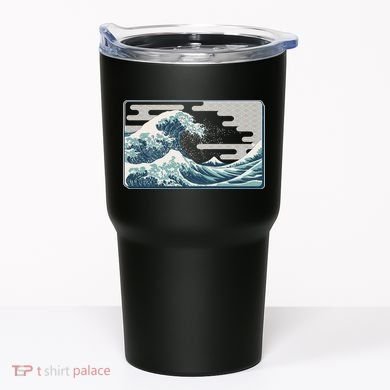 Vintage Japanese Great Wave Tumbler