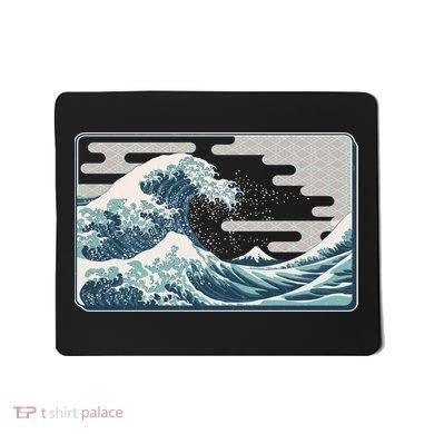 Vintage Japanese Great Wave Mousepad