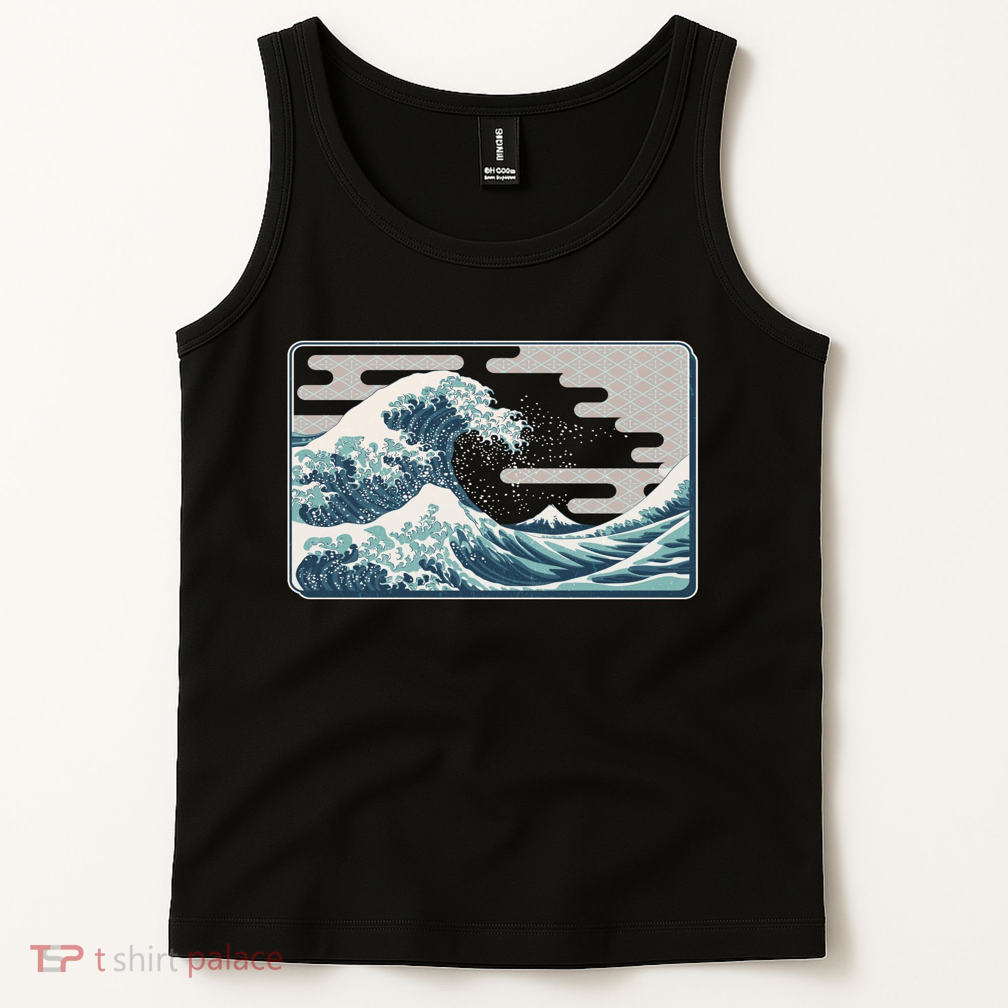Vintage Japanese Great Wave Tank Top