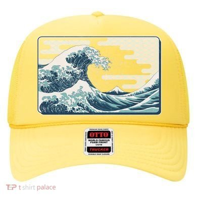 Vintage Japanese Great Wave Hat