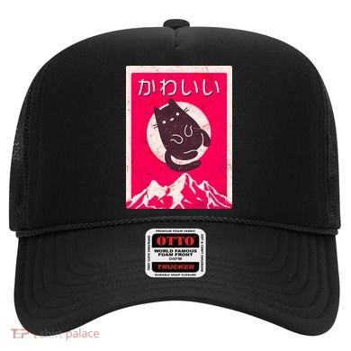 Vintage Japanese Kawaii Cute Cat Hat
