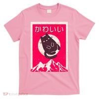 Vintage Japanese Kawaii Cute Cat T-Shirt thumb 0