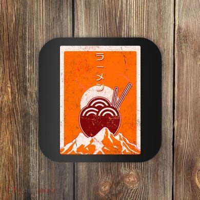 Vintage Japanese Ramen Bowl Coaster